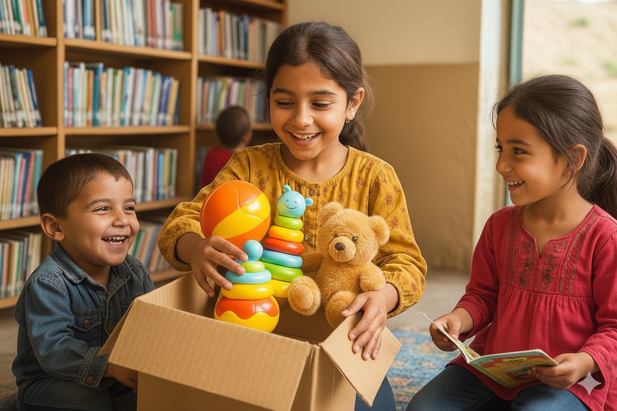 تأمین اسباب‌بازی برای کتابخانه‌های روستایی بوشهر