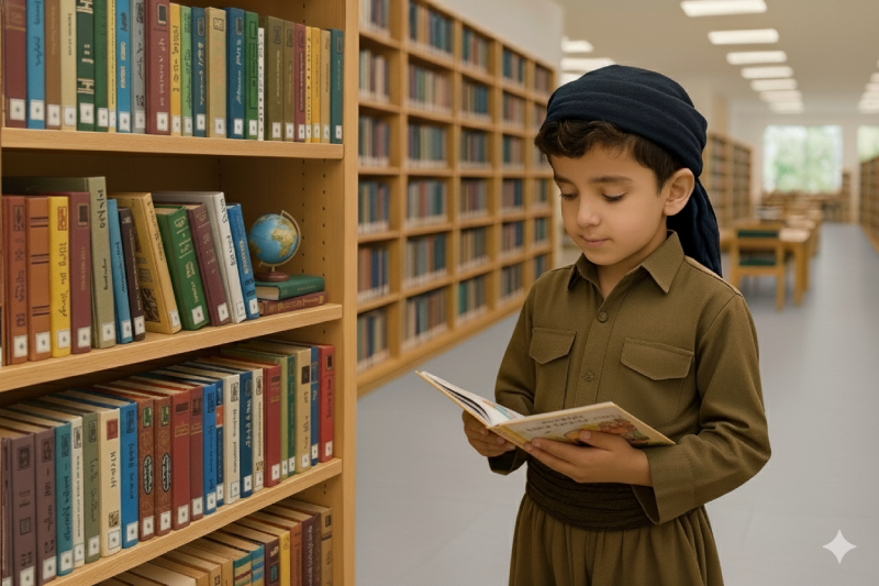 تأمین کتاب کردی برای کتابخانه‌های عمومی استان کردستان