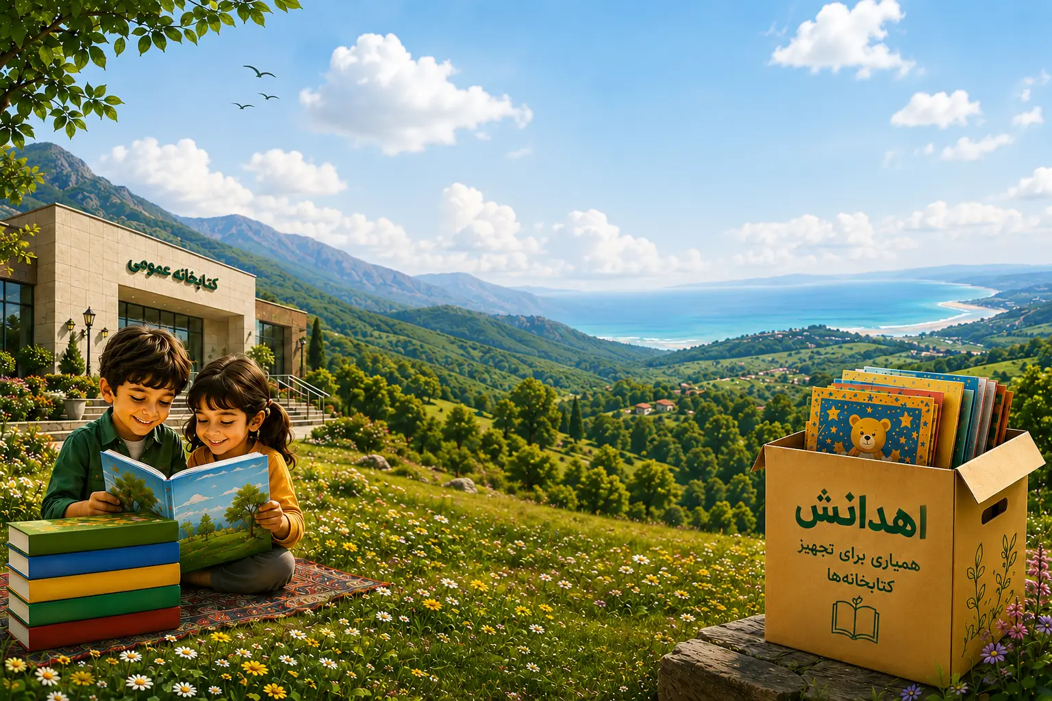 خرید کتاب کودک برای کتابخانه های عمومی استان گلستان